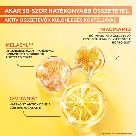 Garnier Skin Naturals Vitamin C bőrélénkítő szérum C-vitaminnal
