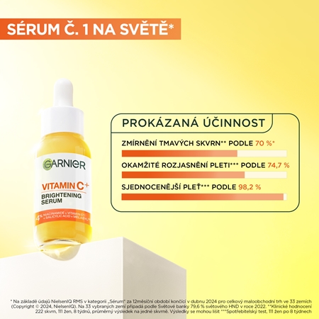 Garnier Vitamin C rozjasňující sérum s vitaminem C