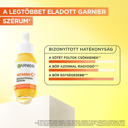 Garnier Vitamin C bőrélénkítő szérum C-vitaminnal