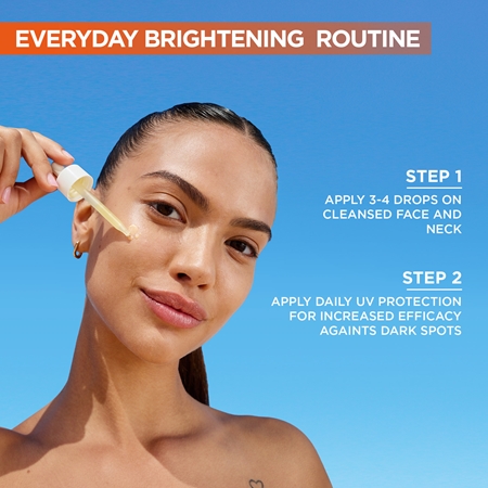 Garnier Skin Naturals Vitamin C sérum illuminateur à la vitamine C pour la nuit
