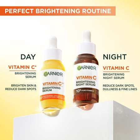 Garnier Skin Naturals Vitamin C sérum illuminateur à la vitamine C pour la nuit