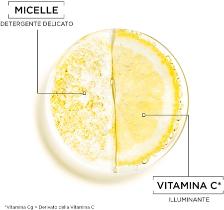 Garnier Skin Active Vitamina C acqua micellare struccante e detergente
