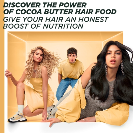 Garnier Fructis Burro di Cacao maschera per capelli nutriente con burro di cacao