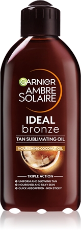 Garnier Ambre Solaire Ideal Bronze pečující a opalovací olej SPF 2
