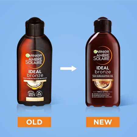 Garnier Ambre Solaire Ideal Bronze pečující a opalovací olej SPF 2