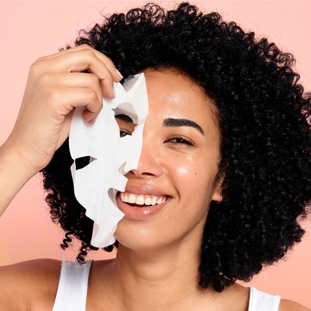 Garnier Skin Naturals máscara facial em folha descartável com probióticos