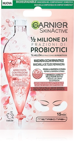 Garnier Skin Active máscara para contornos de olhos com probióticos