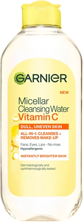 Garnier Vitamin C Attīrošs micelārais ūdens dekoratīvās kosmētikas noņemšanai