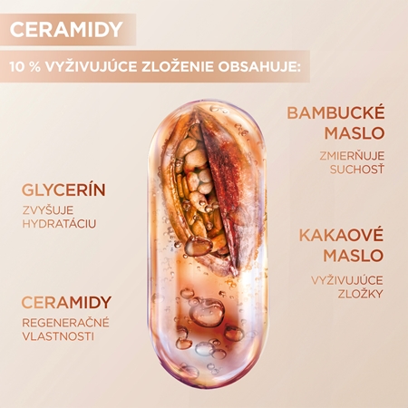 Garnier Body SuperFood hydratačný telový krém s kakaom