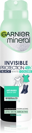 Garnier Mineral Invisible purškiamasis antiperspirantas