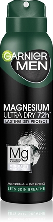 Garnier Men Mineral Magnesium Ultra Dry антиперспірант для чоловіків
