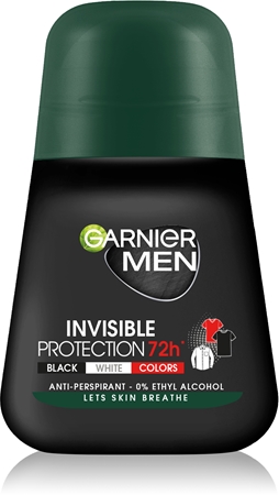 Garnier Mineral Black White Color antyperspirant roll-on przeciwko białym śladom
