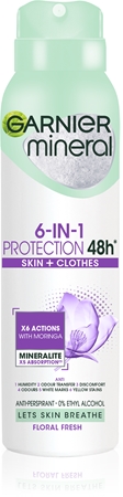 Garnier Mineral Protection Antitranspirant-Spray ohne Alkohol