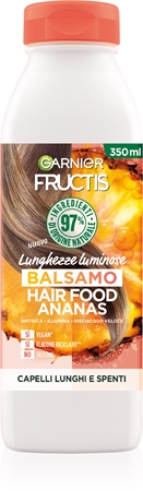 Garnier Fructis Ananas Hair Food balsamo illuminante per capelli lunghi
