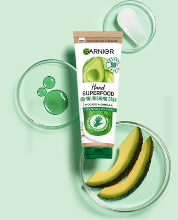 Garnier Hand Superfood hydratační krém na ruce s avokádem