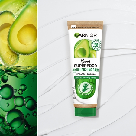 Garnier Hand Superfood hydratační krém na ruce s avokádem