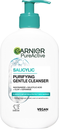 Garnier Pure Active Salicylic Fugtgivende rensegel til at behandle hud imperfektioner