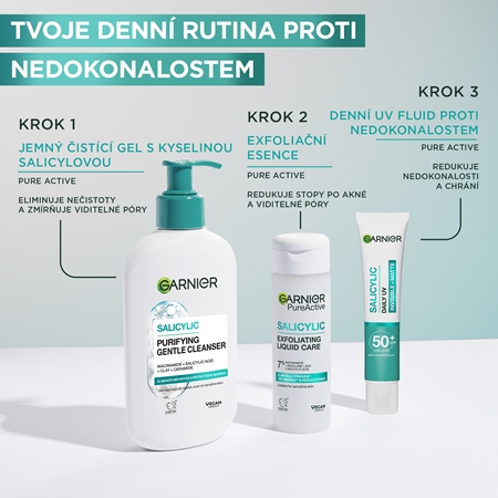 Garnier Pure Active Salicylic hydratační čisticí gel proti nedokonalostem pleti