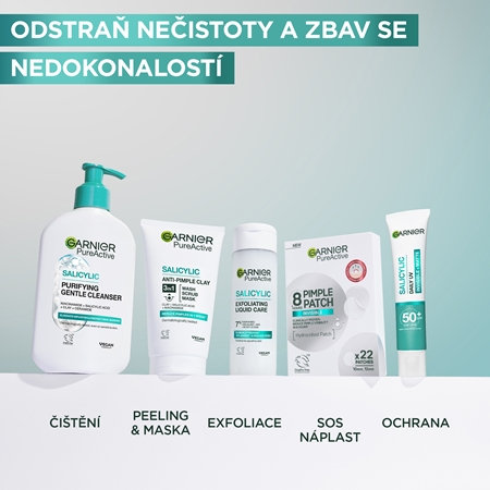 Garnier Pure Active hydratační čisticí gel proti nedokonalostem pleti