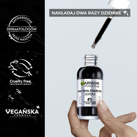 Garnier Pure Active Charcoal serum przeciw niedoskonałościom skóry
