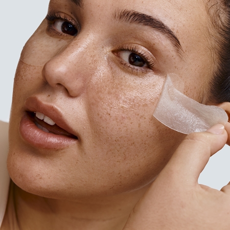 Garnier Textil Masks Cryo Jelly máscara para o contorno dos olhos com ácido hialurónico