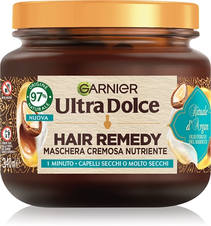 Garnier Ultra Doux Argan Ritual mascarilla nutritiva para cabello muy seco