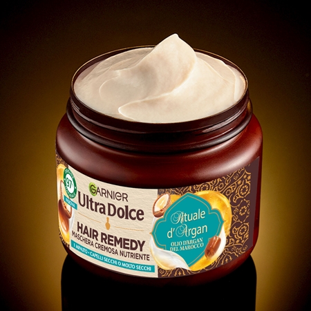 Garnier Ultra Doux Argan Ritual mascarilla nutritiva para cabello muy seco