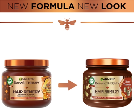 Garnier Ultra Doux Honey Treasures αναγεννητική μάσκα για κατεστραμμένα μαλλιά