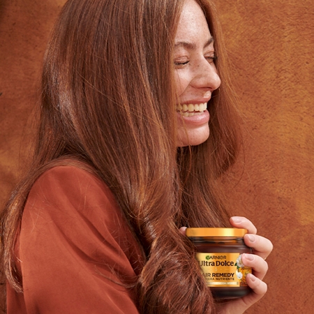 Garnier Ultra Doux Argan Oil and Camelia mascarilla nutritiva para cabello seco