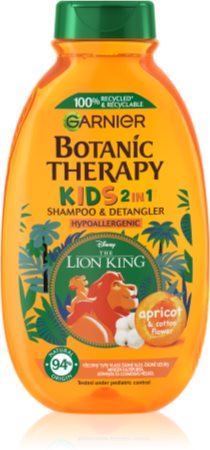 Garnier Botanic Therapy Disney Kids Shampoo und Conditioner 2 in 1 für die leichte Kämmbarkeit des Haares