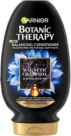 Garnier Botanic Therapy Magnetic Charcoal почистващ балсам За коса
