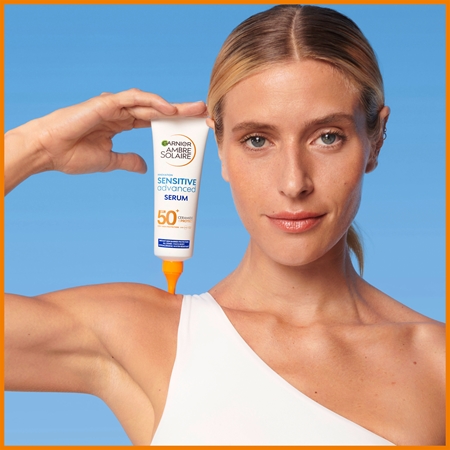 Garnier Ambre Solaire Sensitive Advanced ochranné sérum na tělo