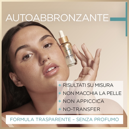 Garnier Ambre Solaire Natural Bronzer gocce autoabbronzanti per il viso
