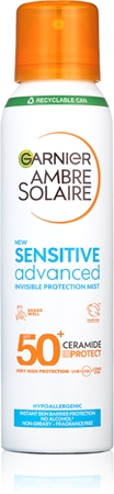 Garnier Ambre Solaire Sensitive Advanced mgiełka do opalania w sprayu do bardzo wrażliwej skóry