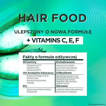 Garnier Fructis Aloe Vera Hair Food maseczka nawilżająca do włosów normalnych i suchych