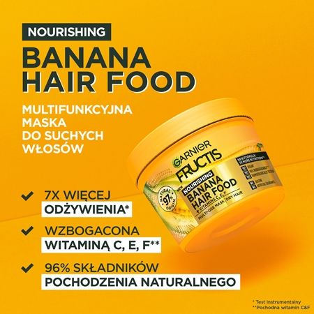 Garnier Fructis Hair Food maseczka odżywcza do włosów suchych