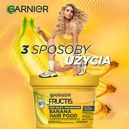 Garnier Fructis Hair Food maseczka odżywcza do włosów suchych