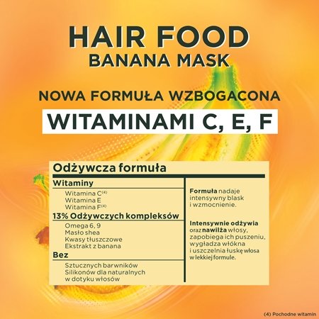 Garnier Fructis Hair Food maseczka odżywcza do włosów suchych