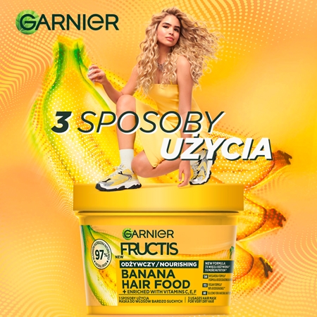 Garnier Fructis Hair Food maseczka odżywcza do włosów suchych