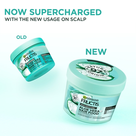 Garnier Fructis Aloe Vera Hair Food hydratační maska pro normální až suché vlasy