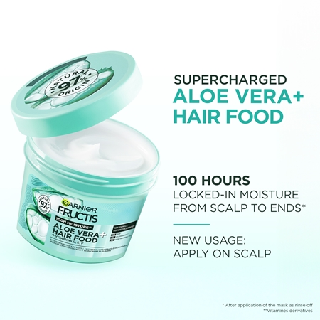 Garnier Fructis Aloe Vera Hair Food hydratační maska pro normální až suché vlasy