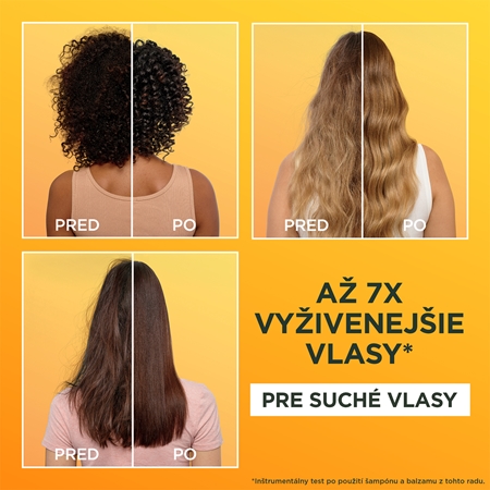 Garnier Fructis Banana Hair Food vyživujúca maska pre suché vlasy