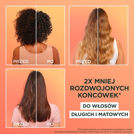 Garnier Fructis Pineapple Hair Food szampon dla długich włosów