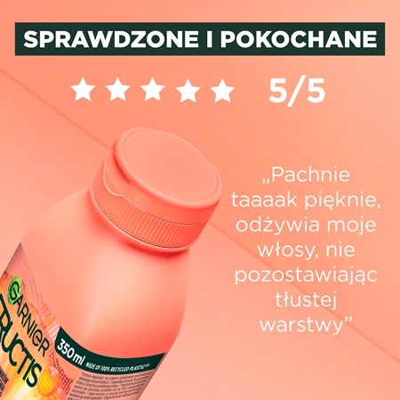 Garnier Fructis Pineapple Hair Food szampon dla długich włosów
