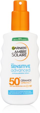 Garnier Ambre Solaire Sensitive Advanced spray pentru bronzat pentru piele sensibila
