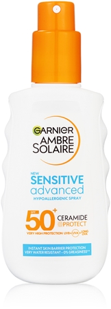 Garnier Ambre Solaire Sensitive Advanced spray pentru bronzat pentru piele sensibila
