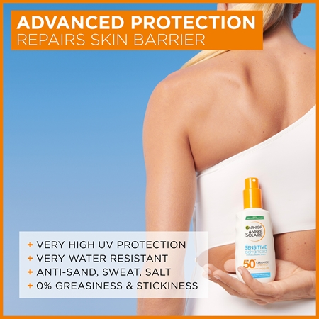 Garnier Ambre Solaire Sensitive Advanced spray solar para pele sensível