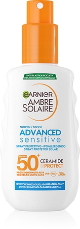 Garnier Ambre Solaire Sensitive Advanced latte abbronzante in spray con ceramidi