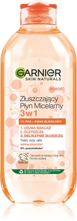Garnier Skin Naturals Micellar Gentle Peeling Mizellenwasser mit Peelingeffekt