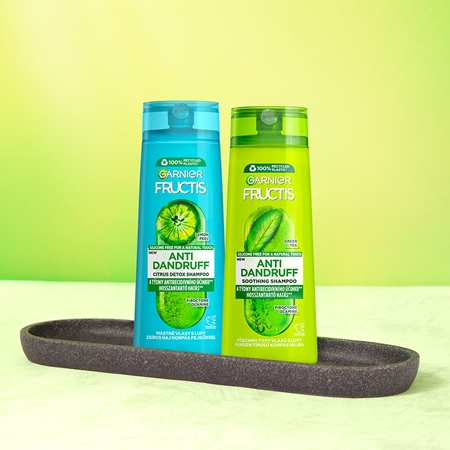 Garnier Fructis Antidandruff champú calmante anticaspa